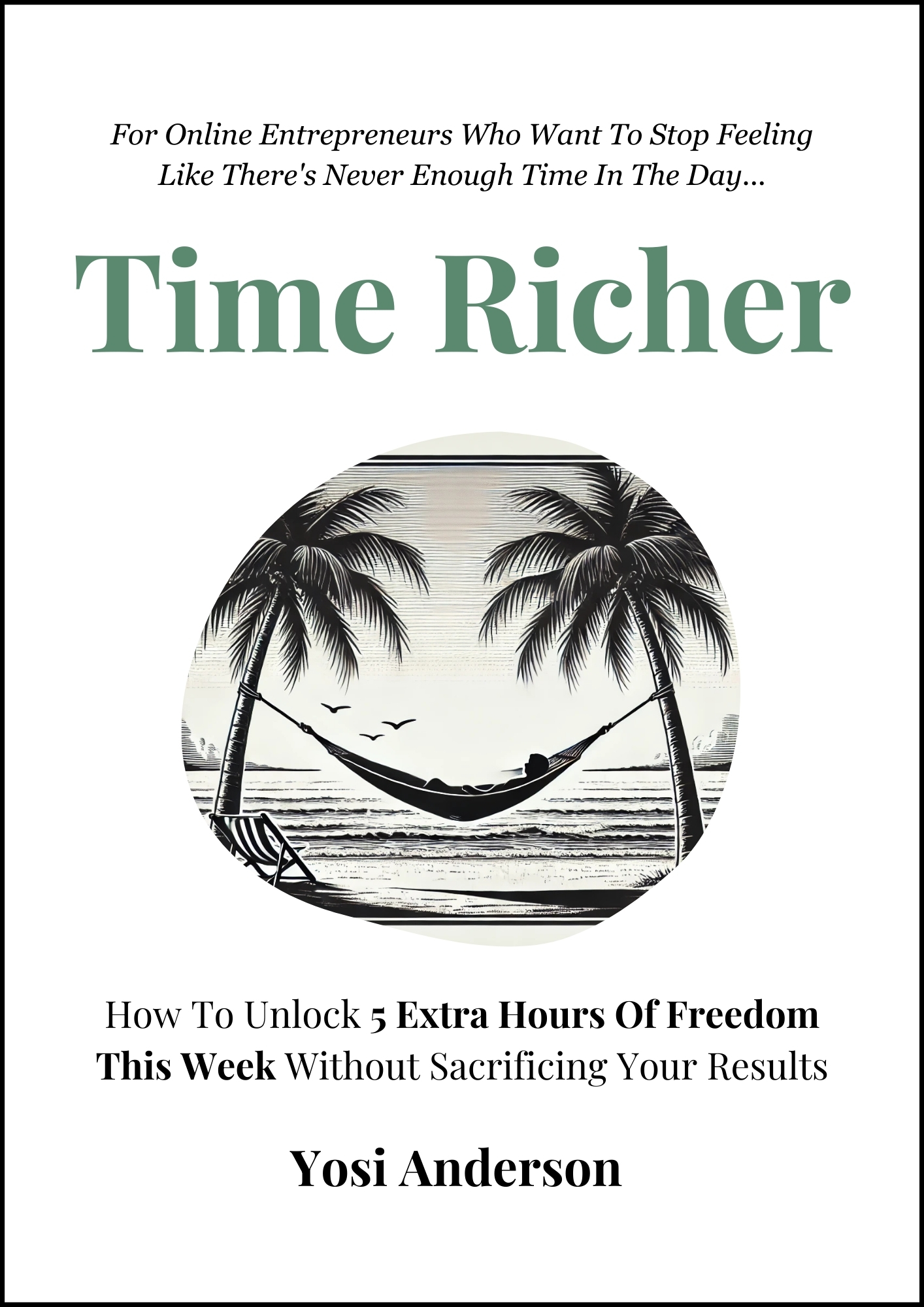 Yosi Anderson Time Richer book cover